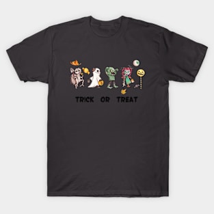 Halloween Trick or Treat and friends T-Shirt